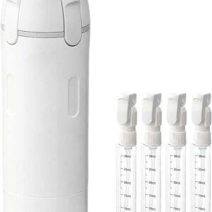 4 in 1 Travel Dispenser, 4 Pack 30ML/1OZ Travel Bottles with Stickers for Toiletries